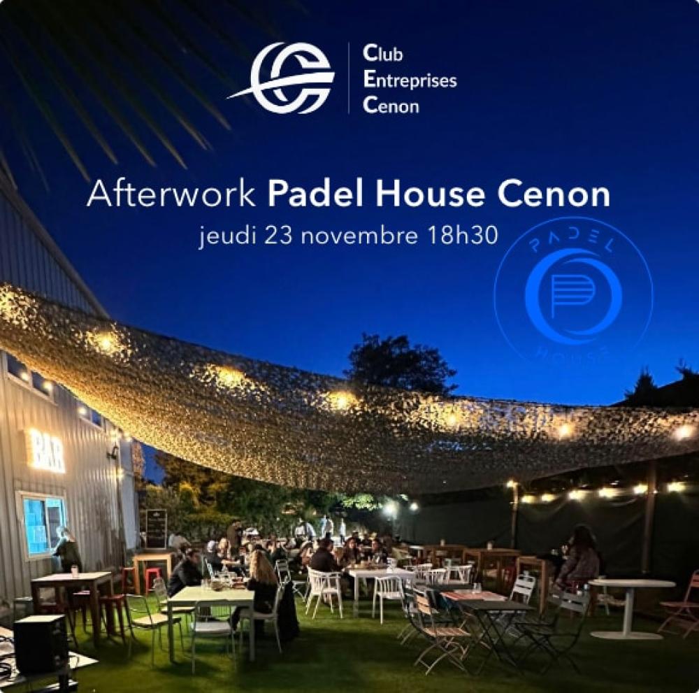 Photo Afterwork Padel House Cenon