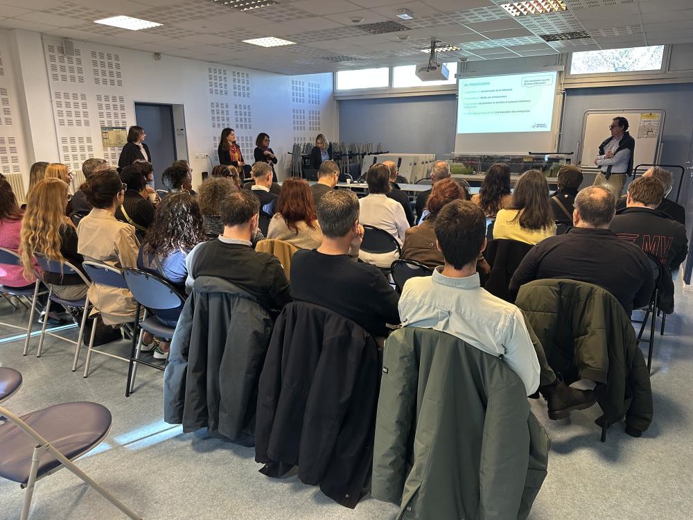 Photo Petit déjeuner avec Bordeaux Métropole, la CCI Bordeaux Gironde et la Ville de Cenon