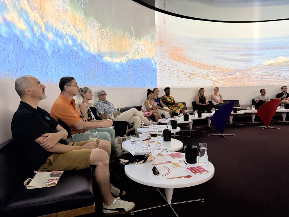 Photo Atelier 360° : Dégustation immersive des vins de Bordeaux à la Cité du Vin