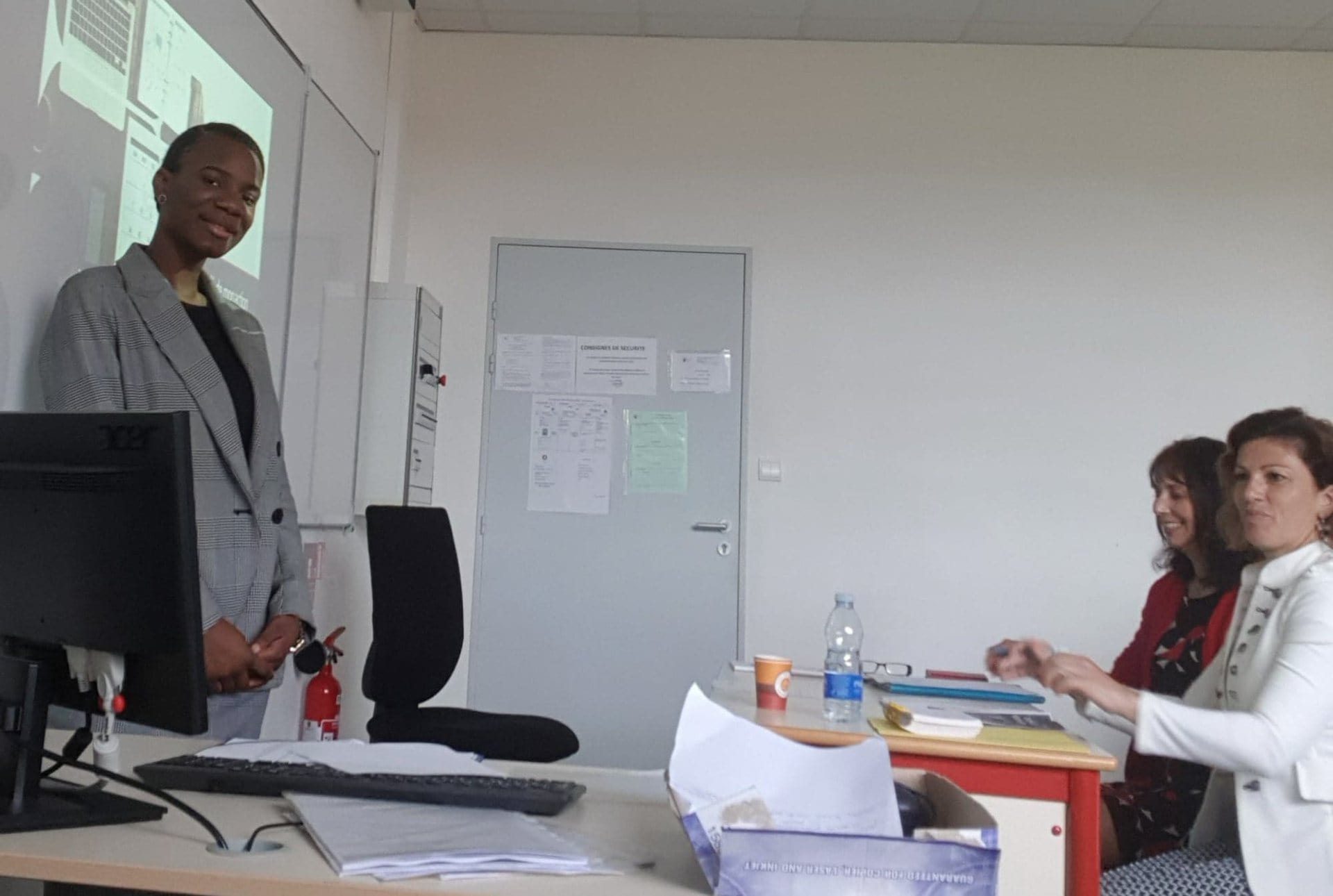 Photo Participation au jury de BTS Assistant de Manager