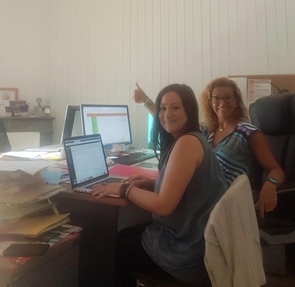 Photo Rencontre avec Laurie AMIOT WEB CREATRICE - travail sur le POLE WEB du club -