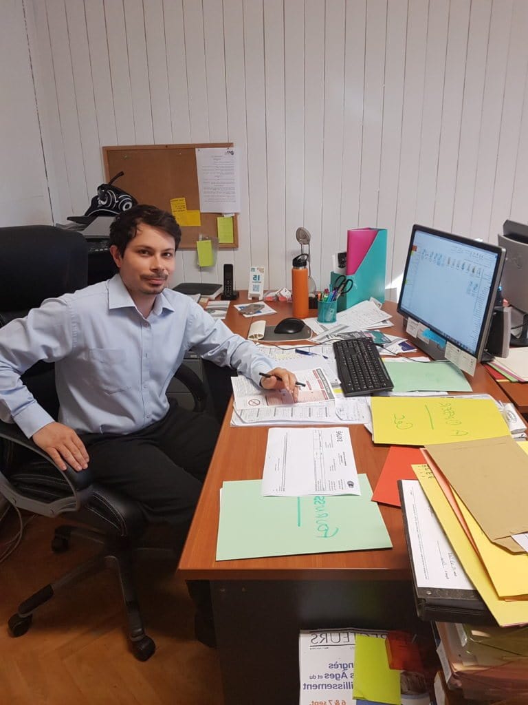 Photo Intervention auprès du club de notre adhérent BPO EXPERTISE COMPTABLE
