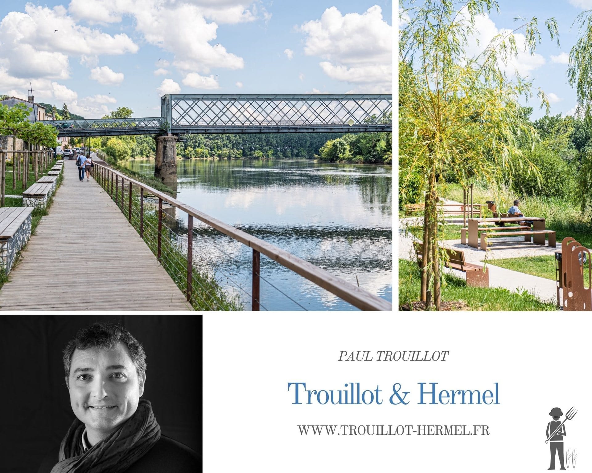 Photo Trouillot & Hermel, la conception de nouveaux paysages