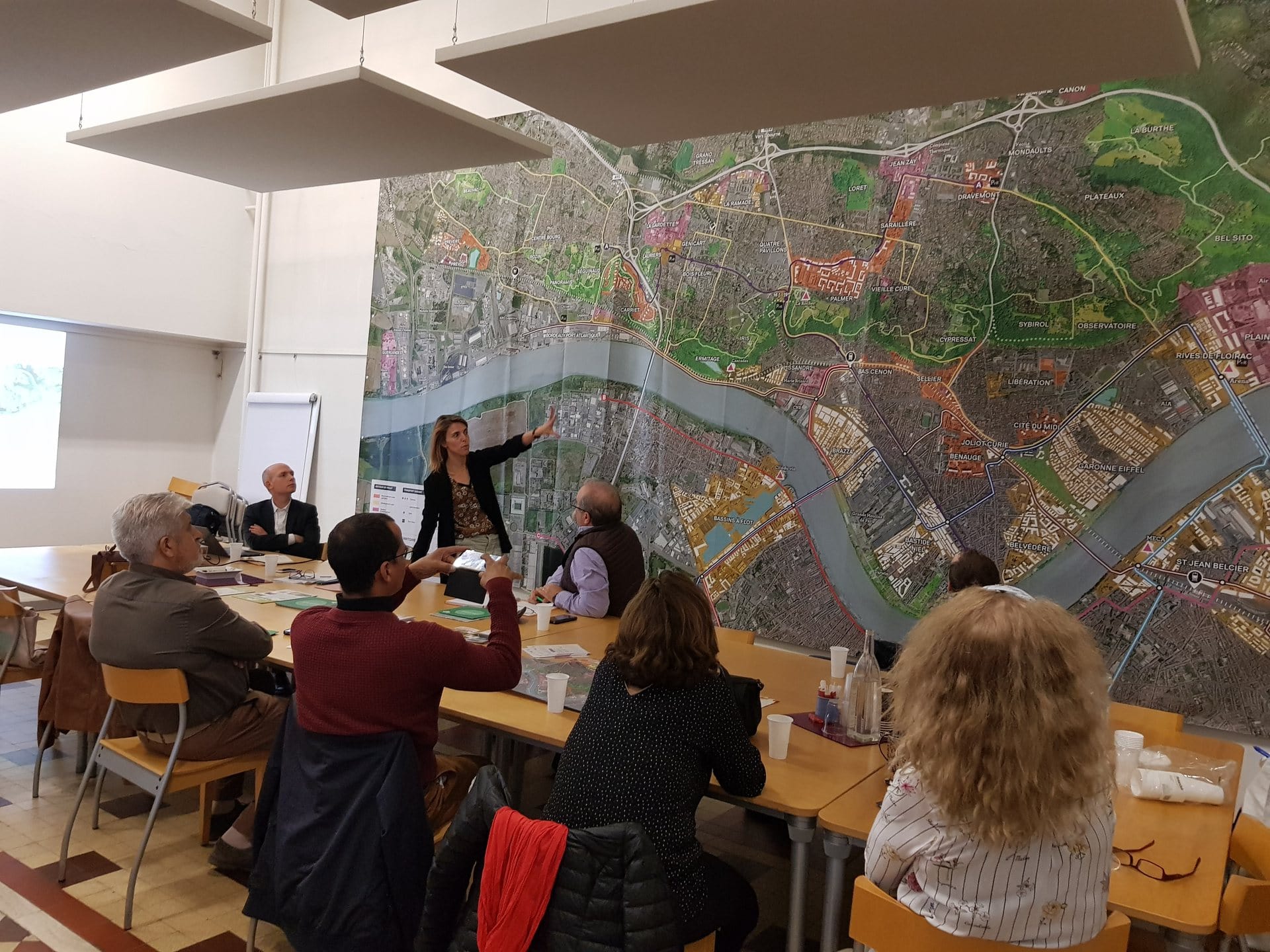 Illustration Soirée Grand Projets des villes de la rive droite proche Bordeaux
