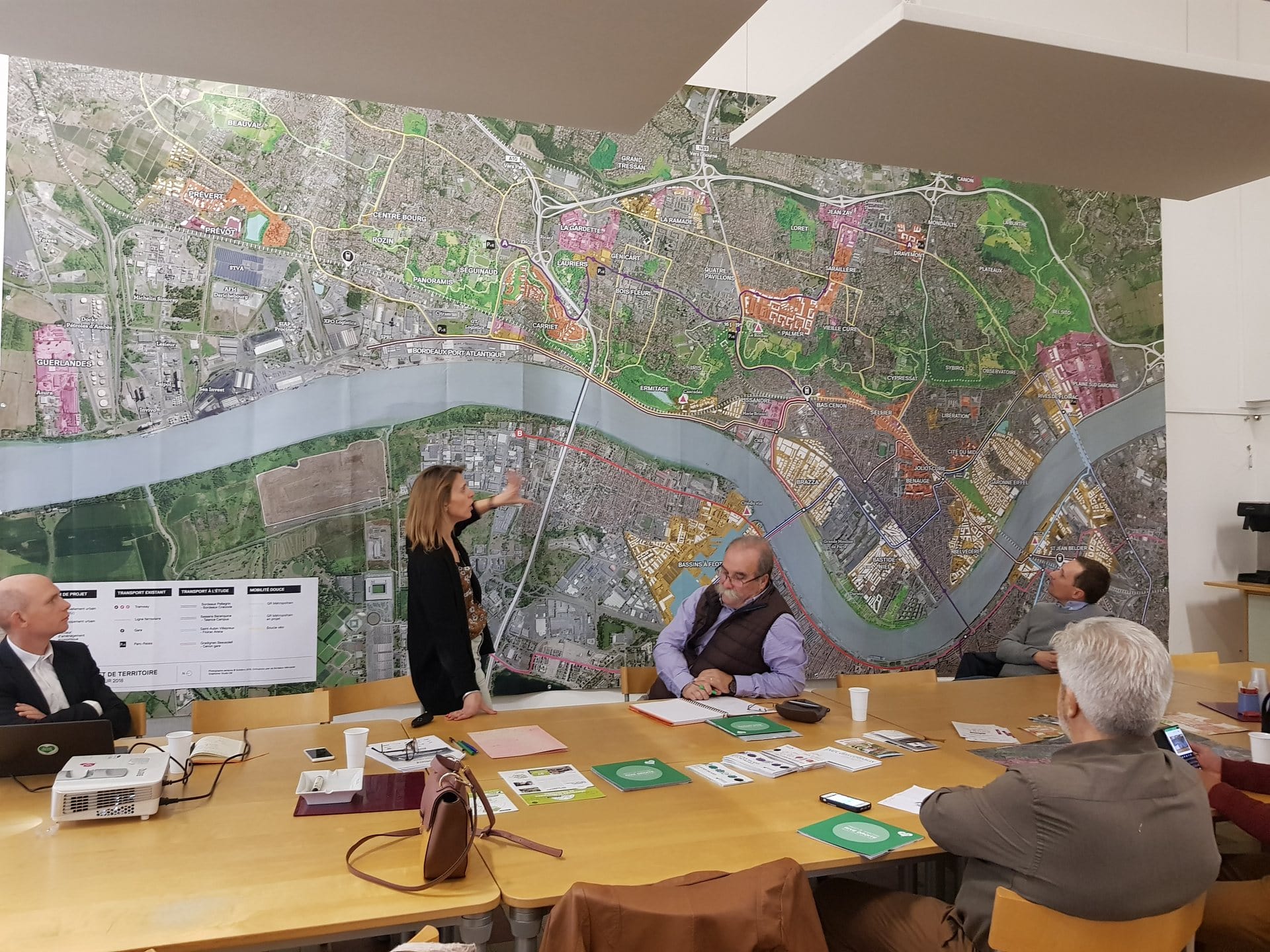 Photo Soirée Grand Projets des villes de la rive droite proche Bordeaux