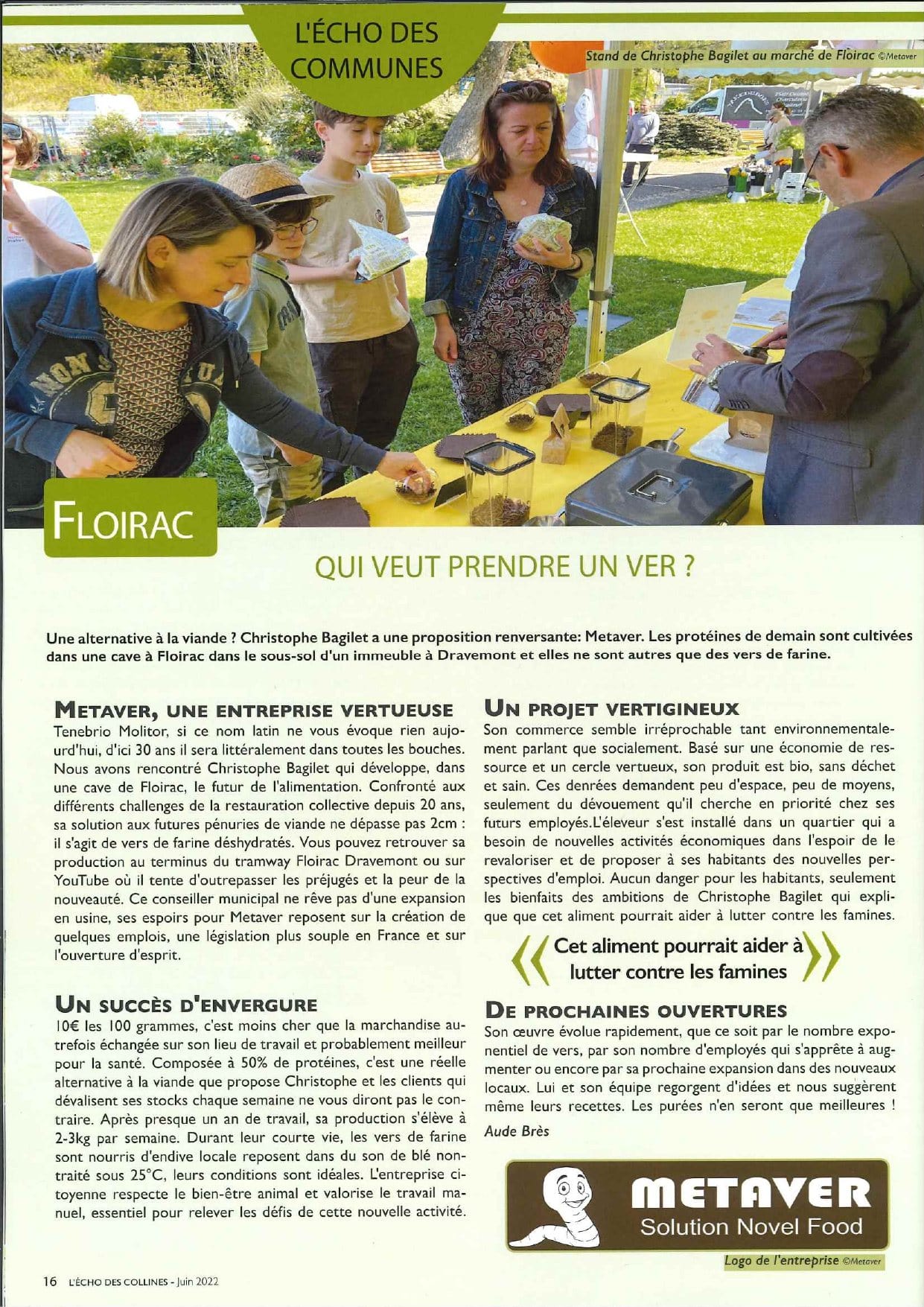 Photo METAVER dans la presse